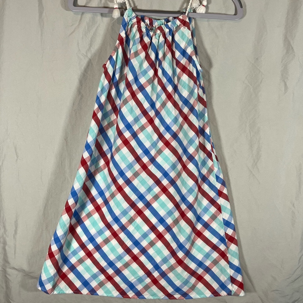 Crown and Ivy Red White and Blue Girls Dress